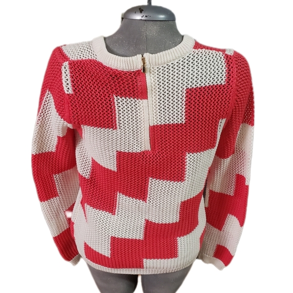 100% Knit Cotton CARLISLE Electra Cotton Sweater (M) - Picture 3 of 11